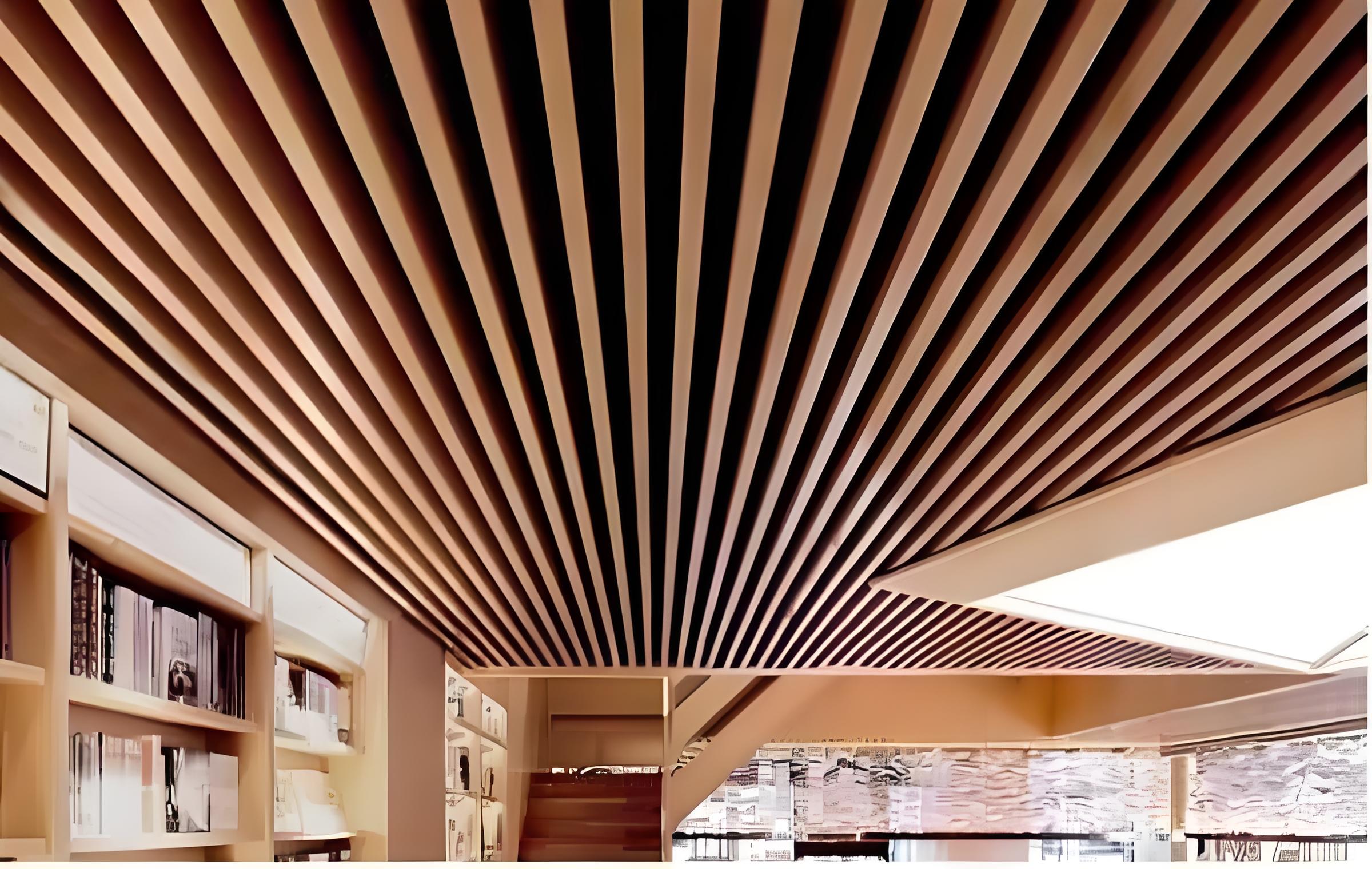 Ano ang mga katangian ng aluminyo square aluminyo veneer grille?